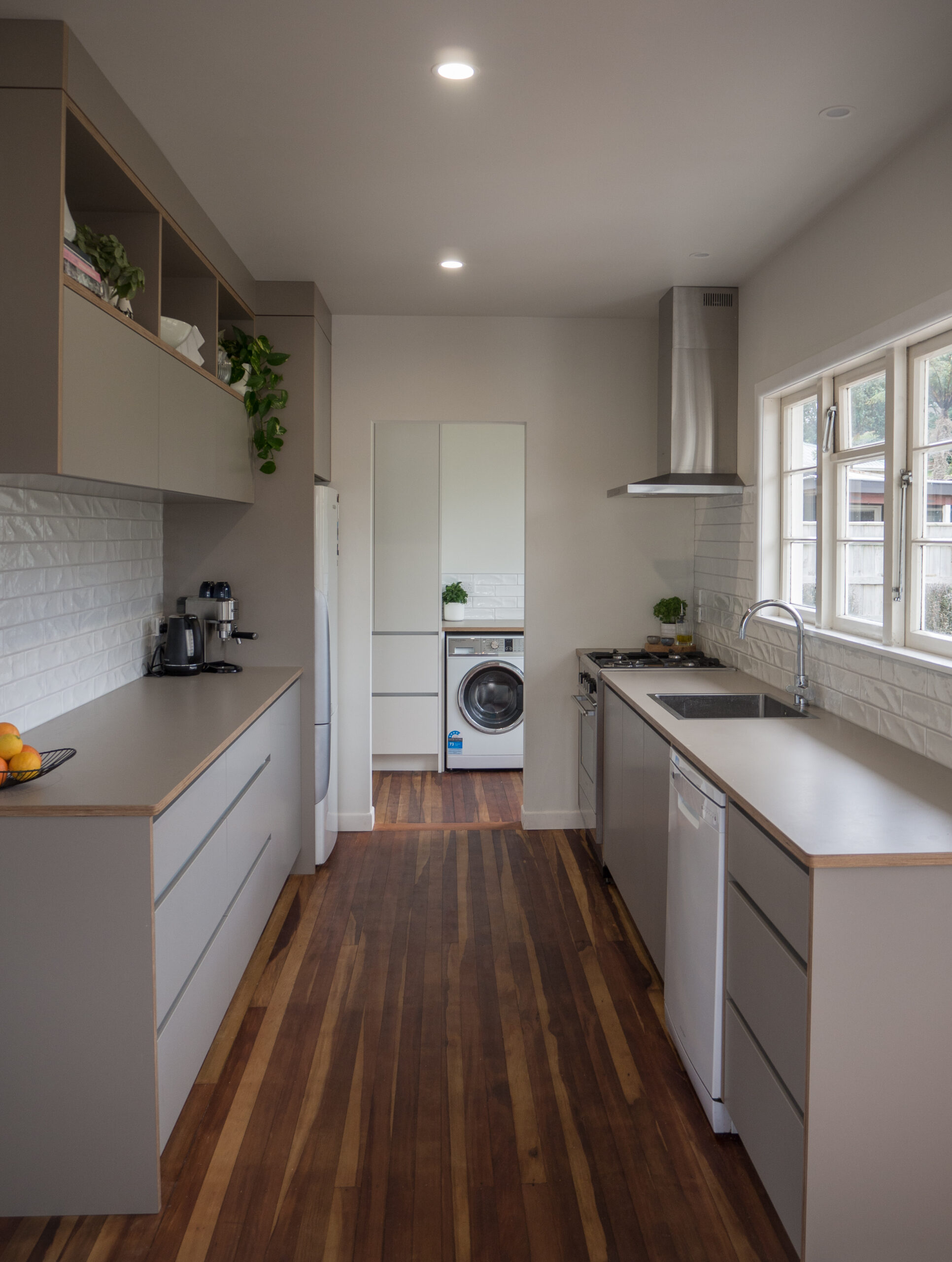 Image showcasing Scandinavian Inspired Renovation - Kitchen In